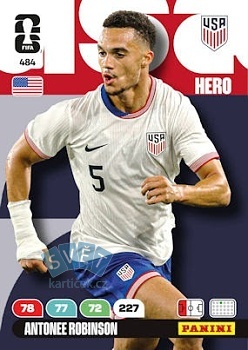 Antonee Robinson USA Panini FIFA World Cup 2026 Adrenalyn XL #484